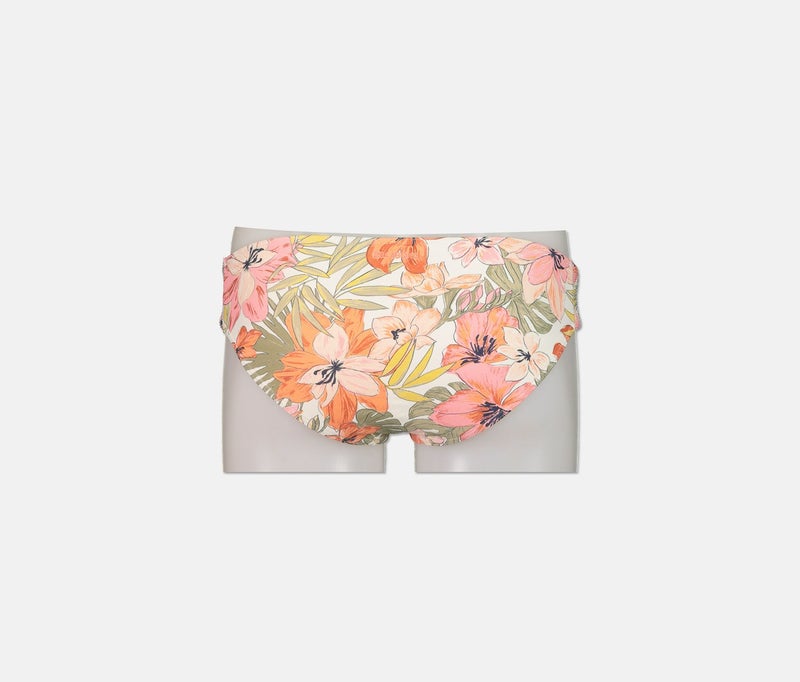 Billabong Women Tropic Luv Lowrider Bikini Bottom, Pink Combo  - Image 2