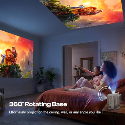 Caydo P3 Art Projector with Exclusive Drawing App for Artists, Portable Auto Focus & Keystone Native 1080P Projector for Drawing and Tracing, 40''-120'' Projection, Compatible with iOS/Android - Image 5