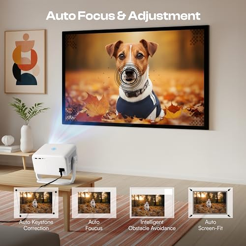 Caydo P3 Art Projector with Exclusive Drawing App for Artists, Portable Auto Focus & Keystone Native 1080P Projector for Drawing and Tracing, 40''-120'' Projection, Compatible with iOS/Android - Image 4