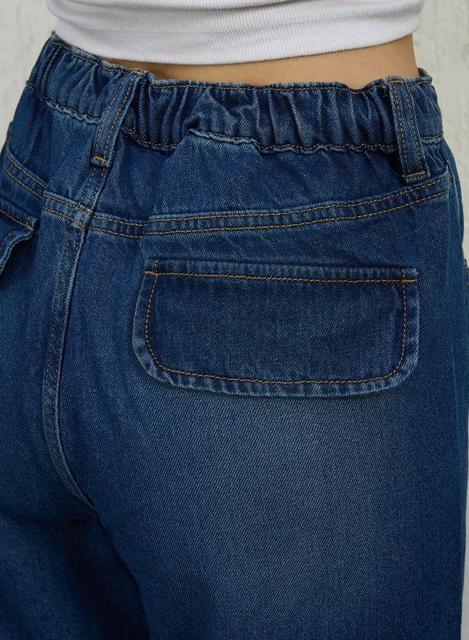 Hubberholme Hubberholme High Rise Straight Fit Jeans