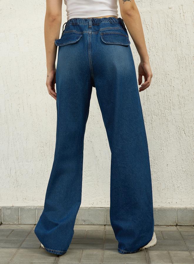 Hubberholme High Rise Straight Fit Jeans - Image 3