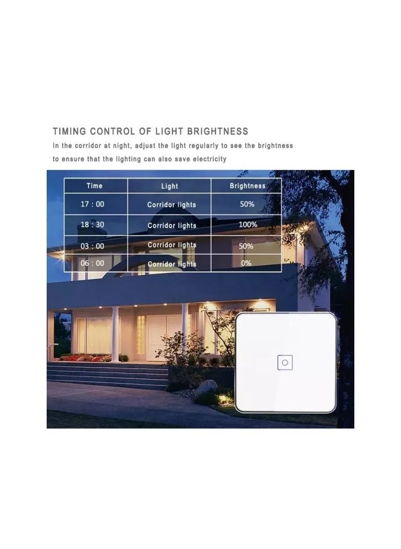 TUYA - Zigbee Smart Home Dimmer Switch Gang 1 - Image 1