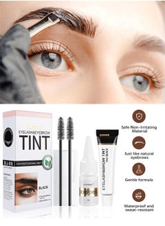 ICONSIGN Eyelash & Eyebrow Tint Kit for Professional Only, Long Lasting Waterproof Easy to Use 2-In-1 Lash Tint Kit, Hair Color Kit Lasts Up to 6 Weeks for Salon Home DIY Use 7ml  - Image 4