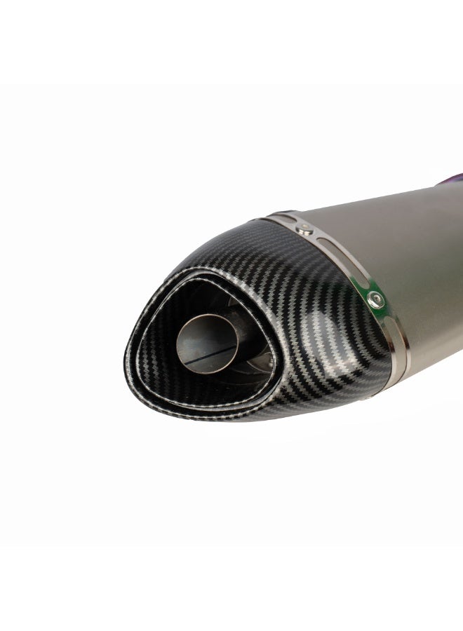 H107 Universal Motorcycle Exhaust Pipe Muffler 51mm Motocross Escape Pipe DB Killer Exhaust Pipe - Image 3