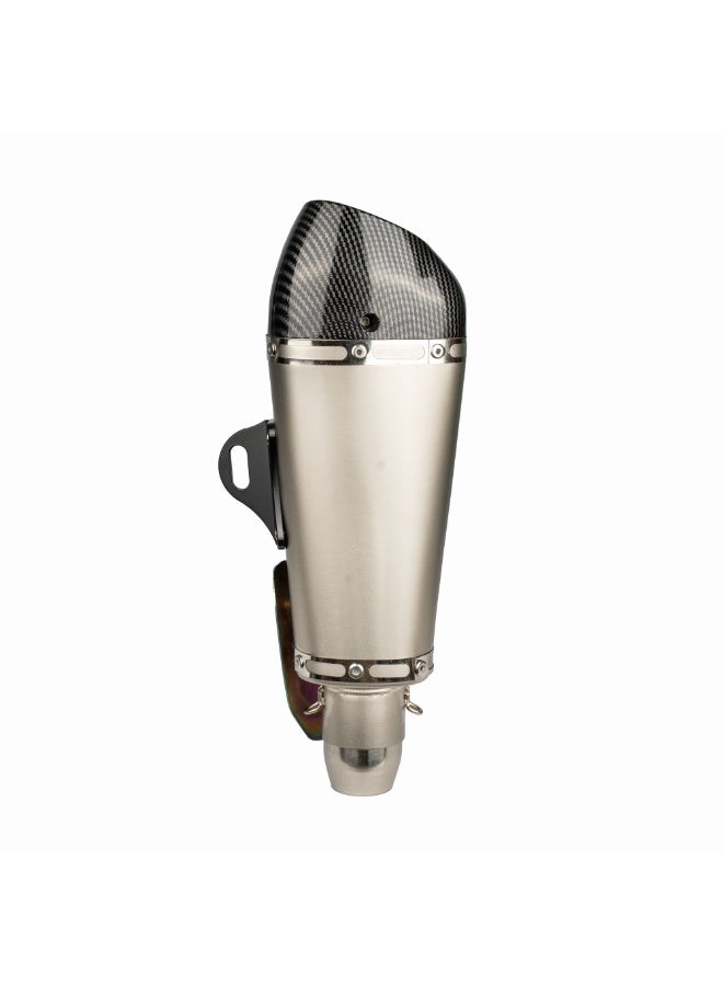 H107 Universal Motorcycle Exhaust Pipe Muffler 51mm Motocross Escape Pipe DB Killer Exhaust Pipe - Image 2