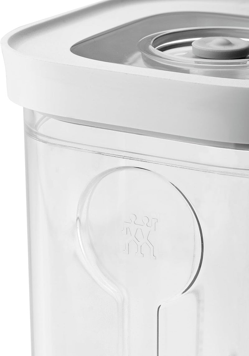 زويلينج صندوق زويلينج FRESH & SAVE CUBE، مقاس M، حاوية معيارية وقابلة للتكديس، تخزين محكم الإغلاق وقابل للتفريغ، مناسب لغسالة الأطباق، شفاف - Image 3