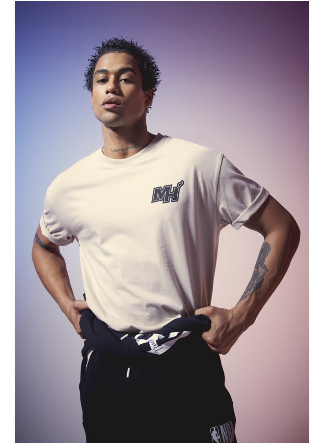DeFacto - Man Boxy Fit Crew Neck Short Sleeve Knitted T-Shirt - Image 1
