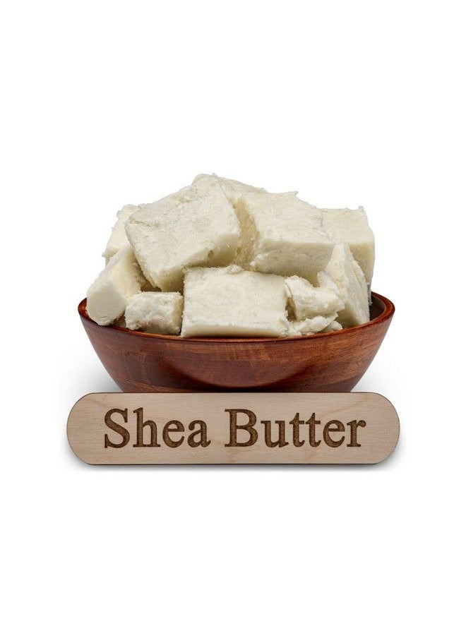Plant Guru - Raw African Shea Butter 32 Oz. (2 Pack) Bulk 100% Pure Natural Unrefined Ivory Ideal Moisturizer For Dry Skin Body Face And Hair Growth. Great For Diy Soap And Lip Balm Making. - Image 1