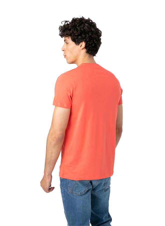 Marco Bergamo VNeck T-Shirt With Logo  - Image 5