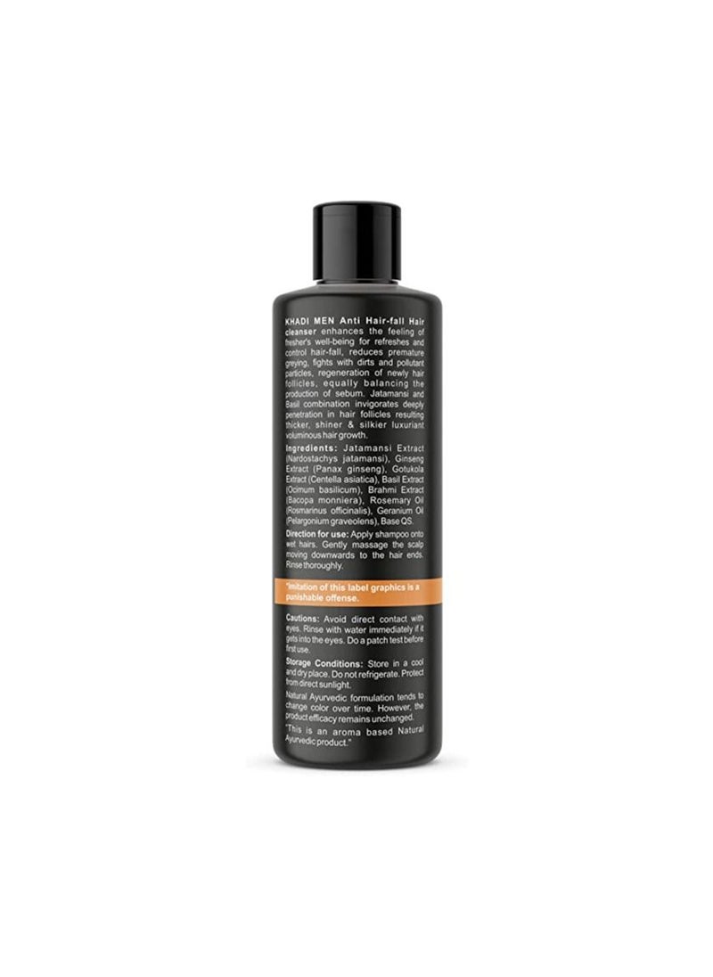 KHADI MEN Khadi Men Anti Hair-Fall Shampoo For Men 200ML  - Image 3