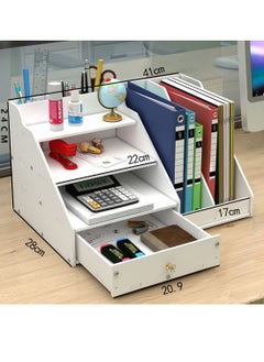 l File Holder Pen Holder and Drawer Multifunctional Supplies Organizer Desktop Mail Sorter Hanging Chart Letter Tray Study Room Home - pzsku/ZC957767B8CF286B90CE2Z/45/_/1721539260/dfa2c23f-d638-48f6-afe7-a34822705970