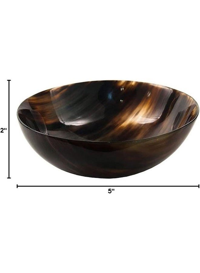 Parker Safety Razor Parker Genuine Ox Horn Palm Lathering Shave Bowl - Image 3