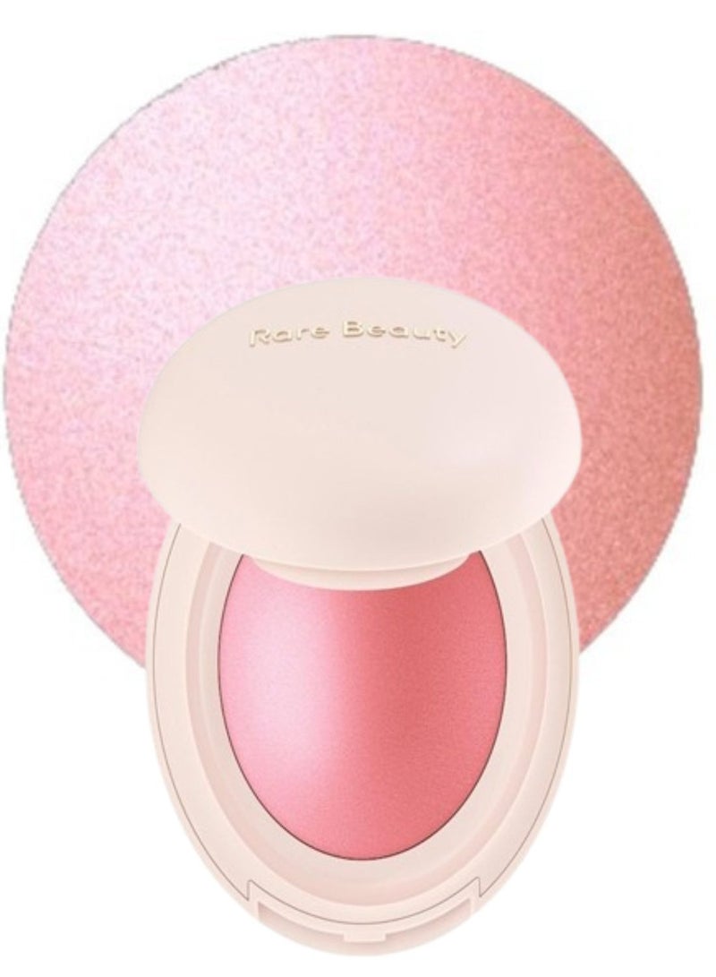 Rare Beauty Rare Beauty Soft Pinch Luminous Powder Blush – Happy (Cool Pink, 2.8g) | Radiant Finish, Buildable Coverage, Lightweight, Long-Lasting, Vegan & Cruelty-Free  - Image 1