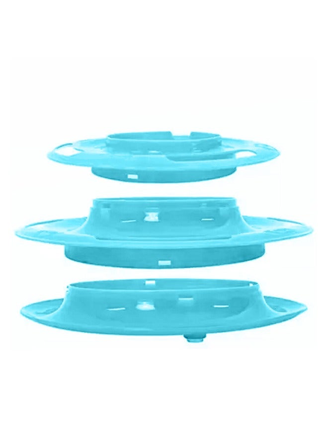 MARGOUN Two Level Spin Track Tower With 2 Balls - Image 4