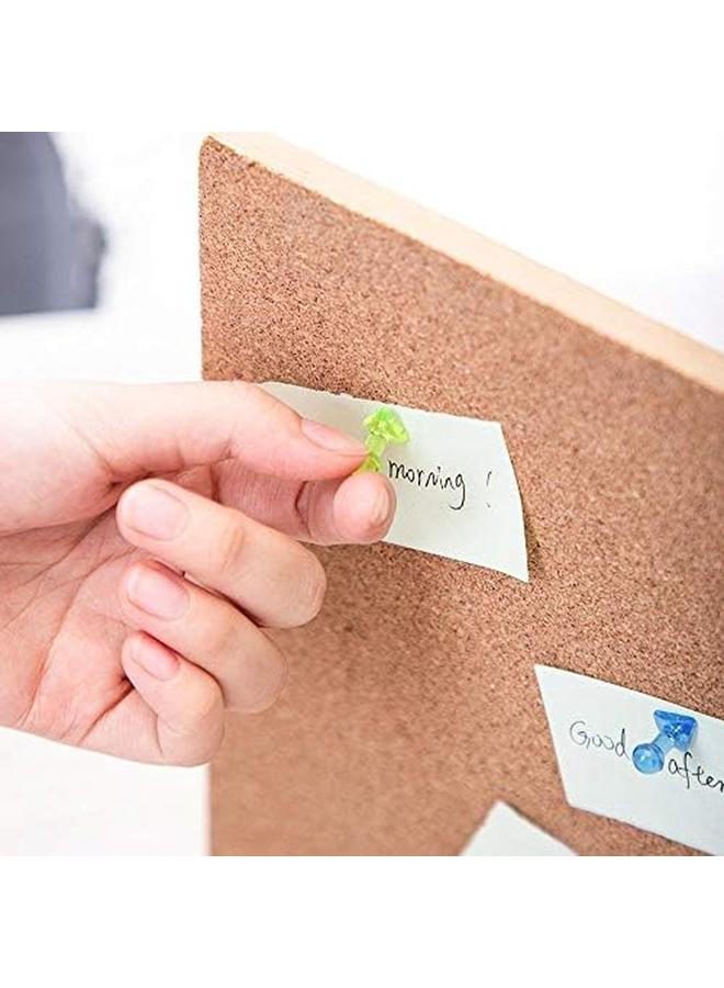 ديلي E0030 دبوس ضغط ملون شفاف 100 علبة متعدد الألوان - Image 3