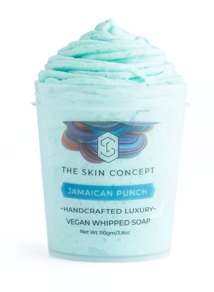 The Skin Concept 5 in 1 Handmade Vegan Whipped Soap Jamaican Punch
