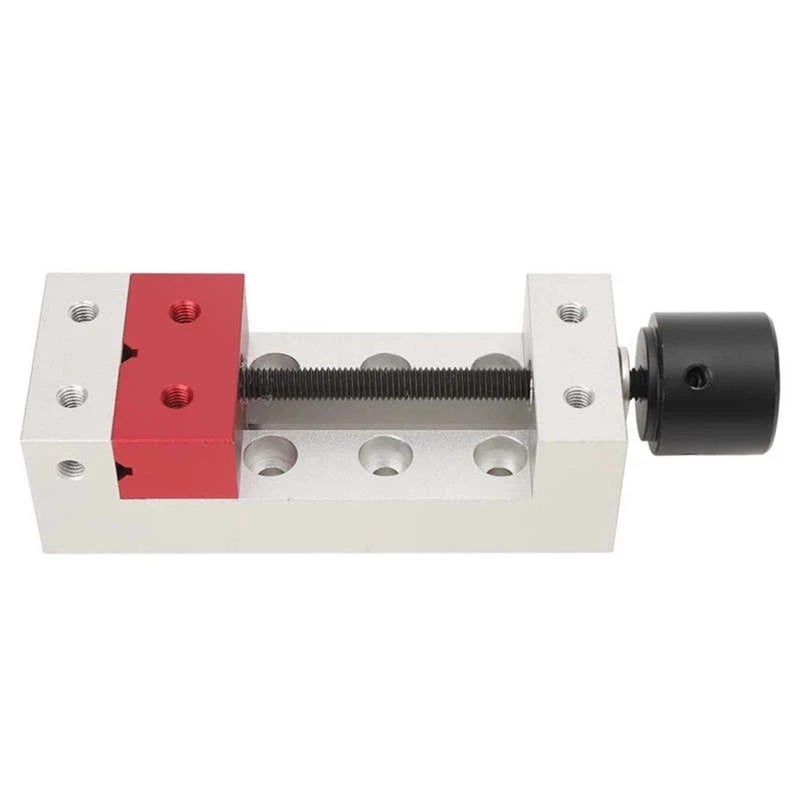 50mm Aluminum Flat Clamp Bench Vise Drilling Press Vice Fixing Tool - Image 3
