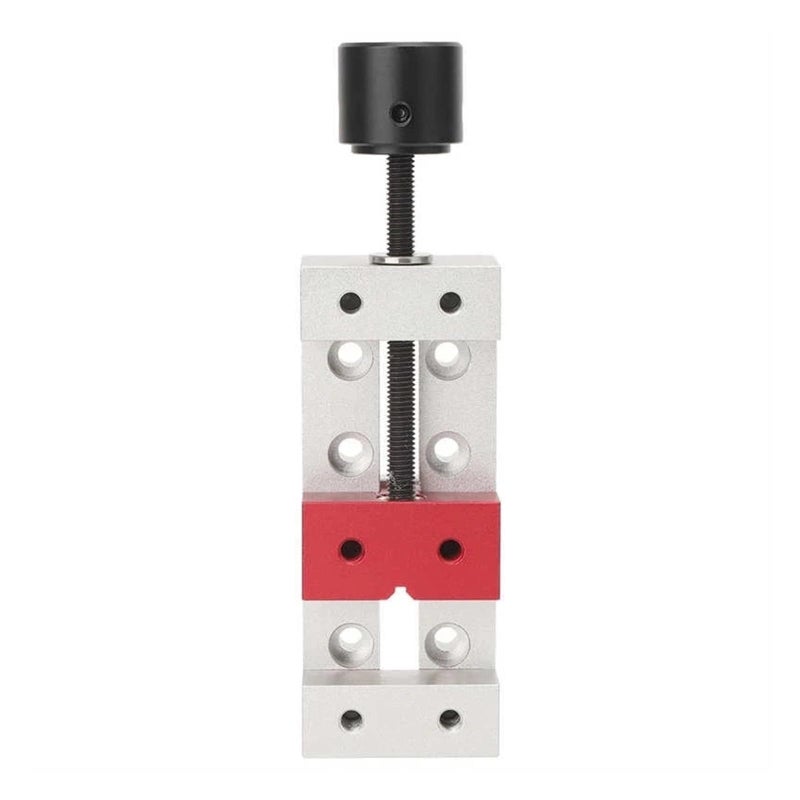50mm Aluminum Flat Clamp Bench Vise Drilling Press Vice Fixing Tool - Image 4