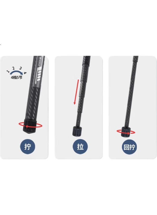 Sirui Carbon Fiber Camera Tripod Kit With Ball Head For Digital Cameras, Mirrorless Cameras, Portable And Foldable Lightweight Travel Tripod - Image 2
