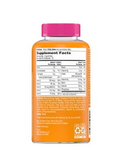 ONE A DAY Teen For Her Multivitamin Gummies Gummy Multivitamins With Vitamin A C D E And Zinc For Immune Health Support Physical Energy & More 150 Count  - Image 5