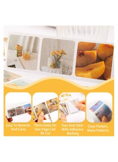 Y&D 360 PCS Journaling Washi Stickers 4 Set Aesthetic for Scrapbook Supplies Scenery Decorative Sticker Diary Album Planner Card Art Craft  - Image 4