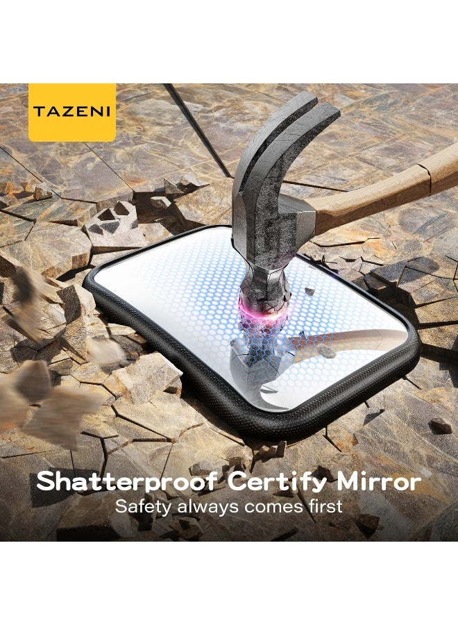 TAZENI Baby Car Mirror for Baby Hook Clip Design Never Shake Baby Mirror for Car Seat Mirror Rear Facing Newborn Essentials Easy Install Back Seat Mirrors for Car Clear View ShatterProof Crash Tested - Image 5