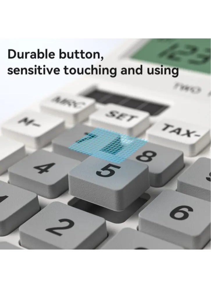 Yesido EC10 Dual Power Source LCD Display Desk Calculator - Image 3