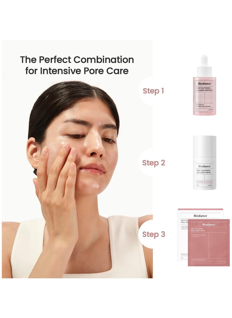 BIODANCE - Bio-Collagen Real Deep Mask, Hydrating Overnight Mask, Pore Minimizing, Elasticity Improvement, 34g x 4ea - Image 1