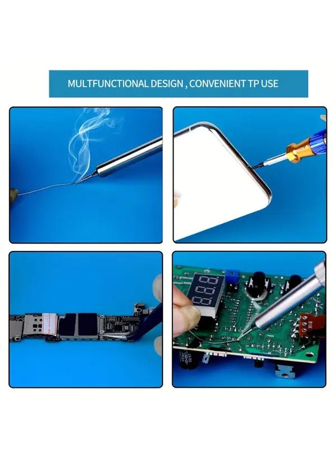 Heat Resistant Insulation Silicone Soldering Mat S 120 Non Magnetic Anti Static Workstation Pad - Image 5