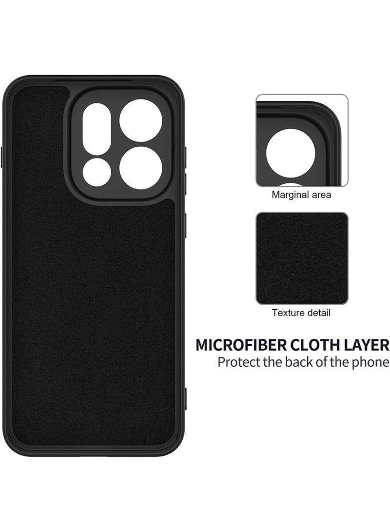 إكس ليفيل حالة السيليكون السائل لـ Oppo Find X9 Pro ، [حماية الانخفاض من الدرجة العسكرية] [بطانة الألياف الدقيقة المضادة للخدش] غطاء رقيق مقاوم للصدمات لـ Oppo Find X9 Pro - Image 4