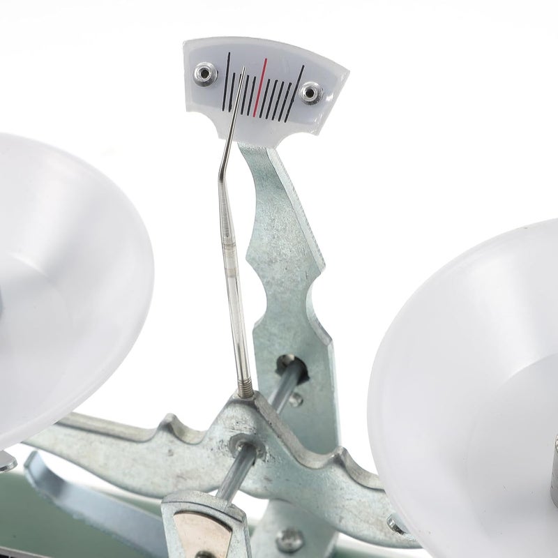 Portable 200g Three-Beam Laboratory Balance Scale with 6 Weights and Tweezers, Mechanical Scientific Scale for Classroom Experiments and Teaching Tools - Image 4