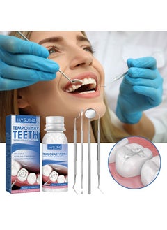 Temporary Teeth Repair Kit, Moldable Tooth Replacements, Cavity Filler For Teeth, Temp Tooth Beads With 4 Dental Tools, Repair Missing Or Broken Teeth, Snap On Instant And Confident Smile - pzsku/ZC958914DA40158C176CEZ/45/_/1705989282/d07ddaf2-4eac-4f33-a05c-9b586df49ce0