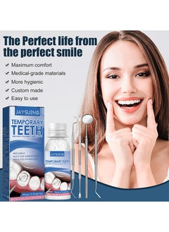 Temporary Teeth Repair Kit, Moldable Tooth Replacements, Cavity Filler For Teeth, Temp Tooth Beads With 4 Dental Tools, Repair Missing Or Broken Teeth, Snap On Instant And Confident Smile - pzsku/ZC958914DA40158C176CEZ/45/_/1705989283/8b4e3b3d-5def-4882-ab1c-4c47908a514b