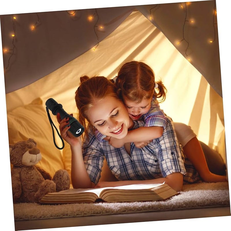 Rechargeable Mini LED Flashlight Zoomable Aluminum Alloy Non Slip Grip - Image 5