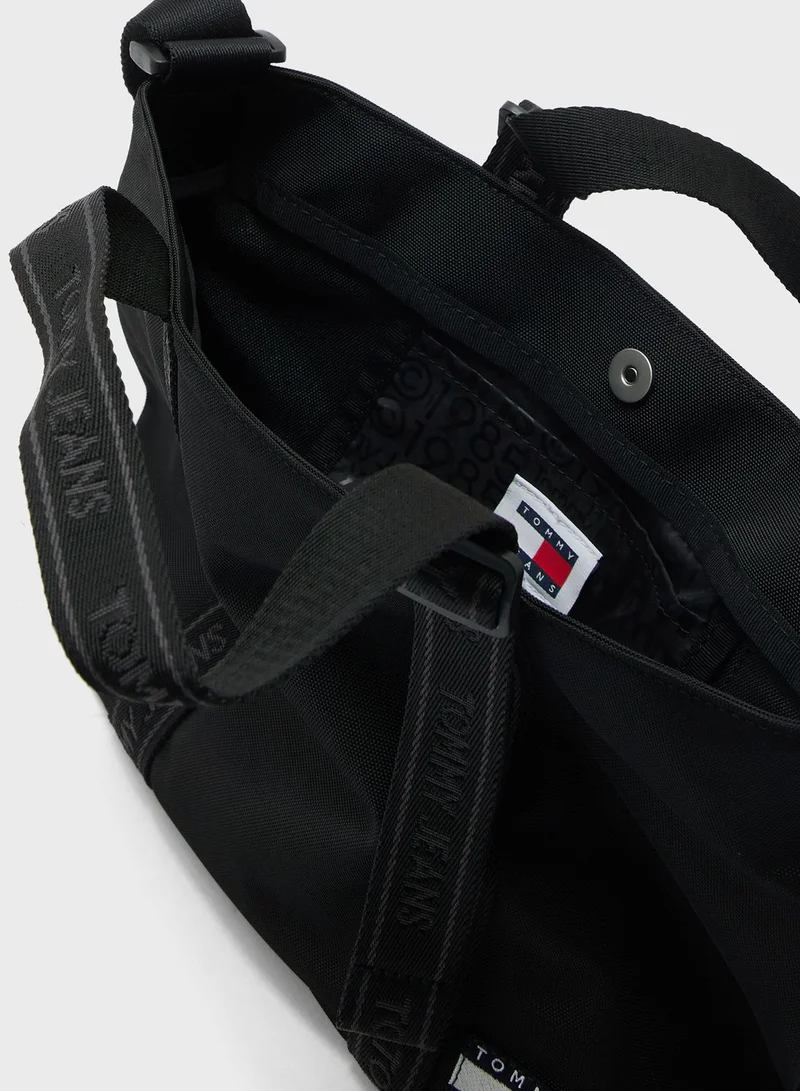 TOMMY JEANS Top Handle Zip Over  Tote