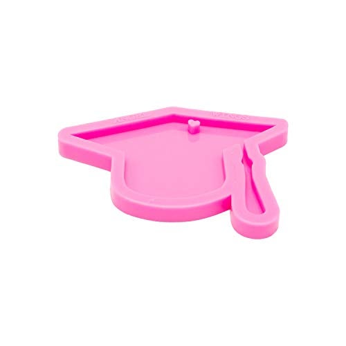 Angel Wings Super Shiny Graduation Season Mold Resin Keychain Molds Bachelor Cap Silicone Mold Doctorial hat Resin Molds Pendant Resin Silicone Mold DIY Graduation Gift - Image 3