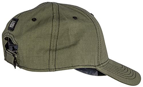 Glock AS10079 1986 Ripstop Hat Olive Cotton Hook & Loop Closure - Image 3