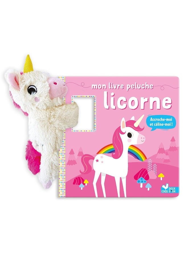 null - Mon livre peluche licorne (Tout carton) (French Edition) - Image 1