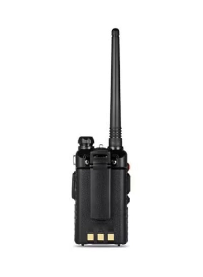 High-Power 5W FM with 128 Channels Connect Portable Communication Station Long Range Handheld Device Black - Image 2