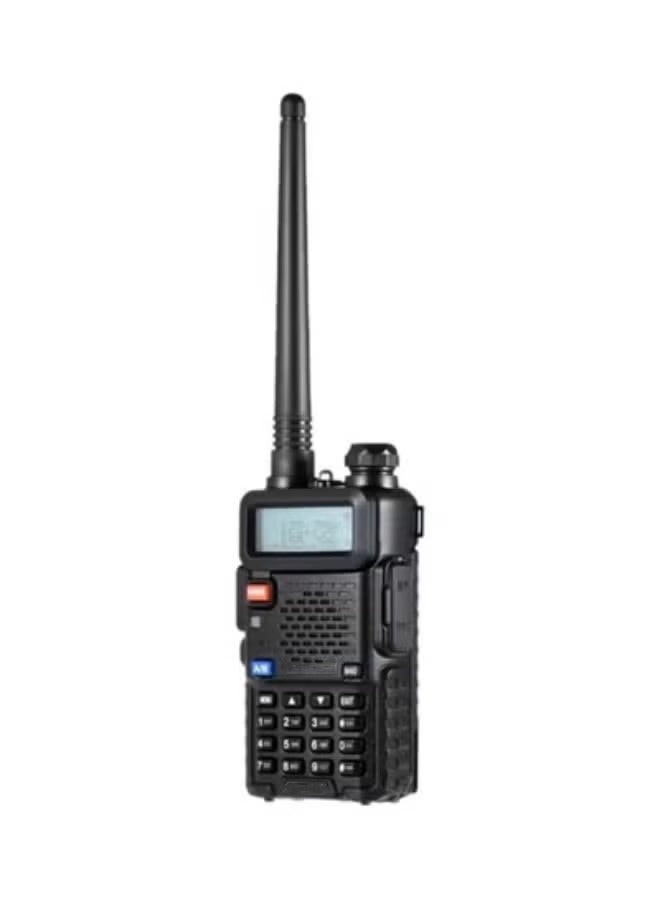 High-Power 5W FM with 128 Channels Connect Portable Communication Station Long Range Handheld Device Black - Image 1