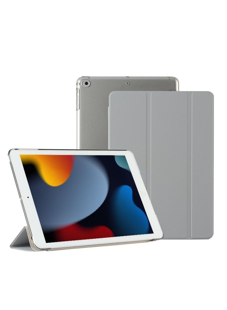 Loquat Protective Tri-Fold Case Cover For iPad grey