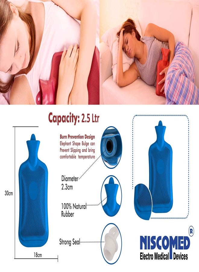 Niscomed Hot Water Bottle (Blue) - Image 4