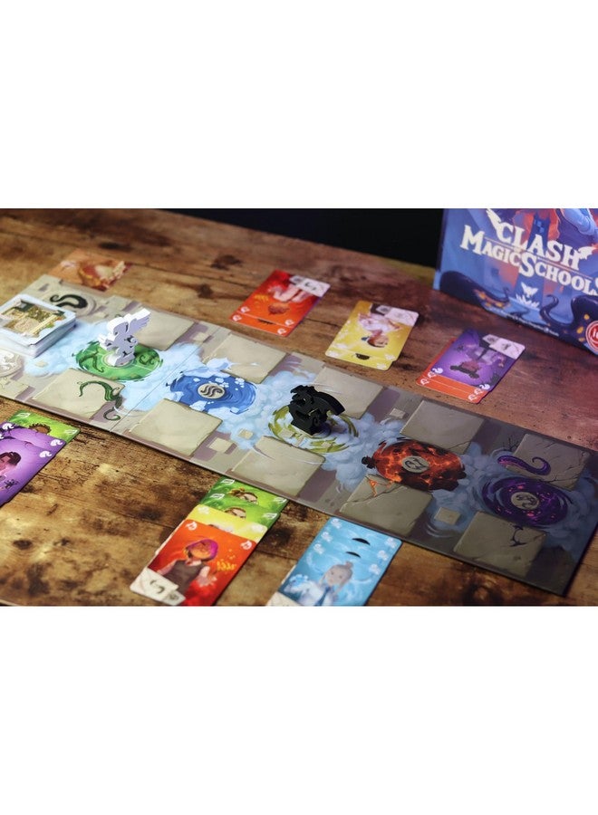 IELLO: Clash of Magic Schools - Set Collection Fantasy Card Game, Hand Management Game of Combo & Strong Confrontation, Ages 12+, 2 Players, 45 Min - Image 5