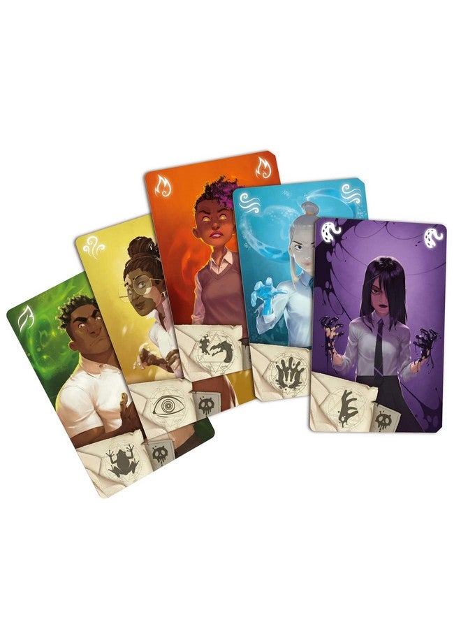 IELLO: Clash of Magic Schools - Set Collection Fantasy Card Game, Hand Management Game of Combo & Strong Confrontation, Ages 12+, 2 Players, 45 Min - Image 4