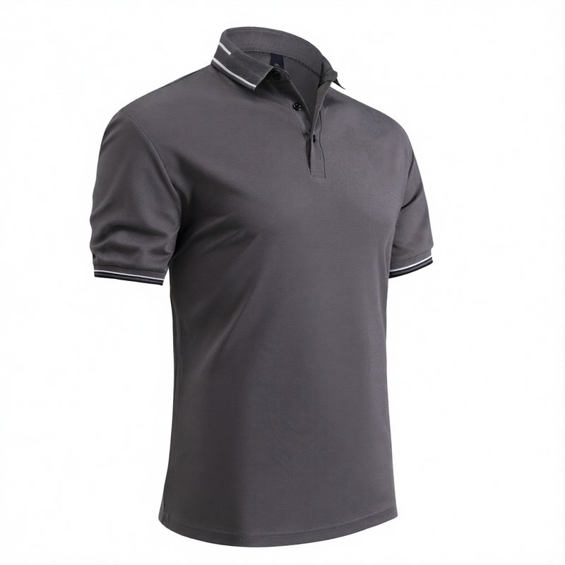Men's Short Sleeve Polo Shirt Workwear Custom Embroidery Logo