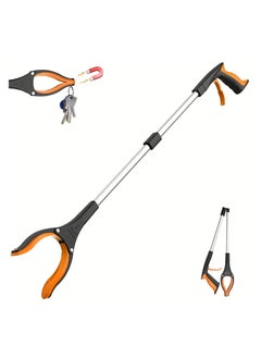 AROAQ Reacher Grabber tool 32 Inch Garbage Picker Gripper Lightweight Heavy Duty Elderly Grabbing Tool with 360° Rotating Clip  - Image 1