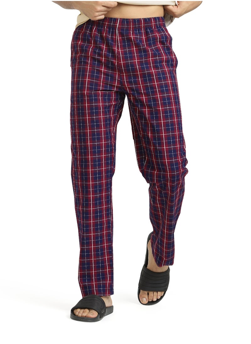 XYXX - Checkmate Intellieaze Combed Cotton Checks Men Pyjama - Image 1