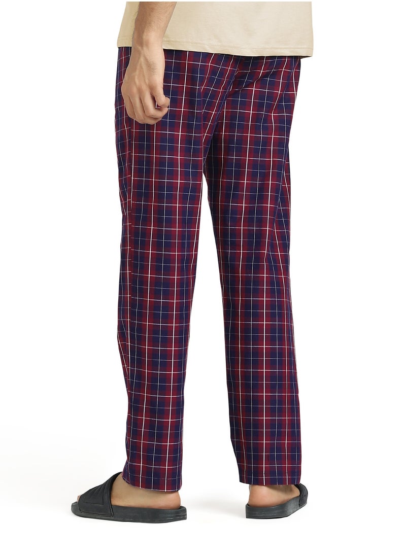 XYXX - Checkmate Intellieaze Combed Cotton Checks Men Pyjama - Image 1
