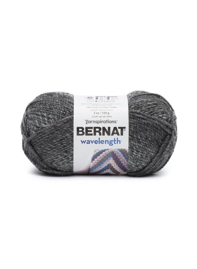 Bernat Wavelength Snowflake Obsidian Yarn - 3 Pack of 5oz/140g - Acrylic - #5 Bulky - 223 Yards - Knitting, Crocheting & Crafts - Image 2