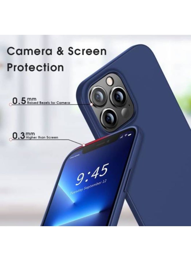 إكس ليفيل جراب  متوافق مع iPhone 15 Pro، رفيع للغاية، من سلسلة Guardian، مصنوع من مادة TPU الناعمة، بطبقة نهائية غير لامعة، وغطاء خلفي خفيف الوزن، لهاتف iPhone 15 Pro مقاس 6.7 بوصة - أزرق داكن - Image 2